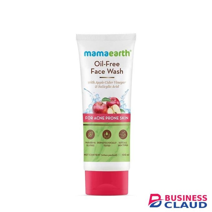 Mama Earth Oil-Free Face Wash with ACV & Salicylic Acid Clears Excess Oil & Removes Grime