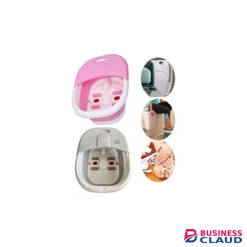 portable silicon folding electric foot bath foot massage