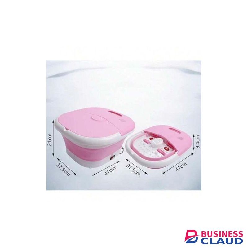 portable silicon folding electric foot bath foot massage