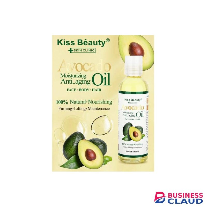 Kiss Beauty face body and hair Oil 100ML