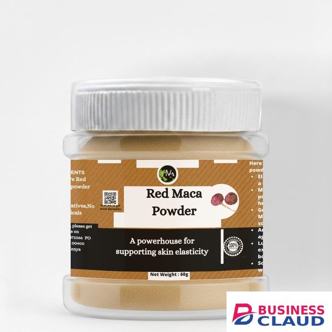 Red Maca Root Botanical – Mineral-Dense Powder for Skin Resilience and Softness
