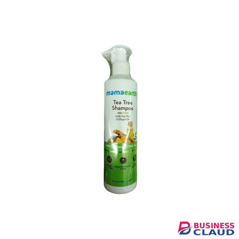 Mama Earth Tea Tree Shampoo FOR DANDRUFF FREE HAIR With Ginger Oil