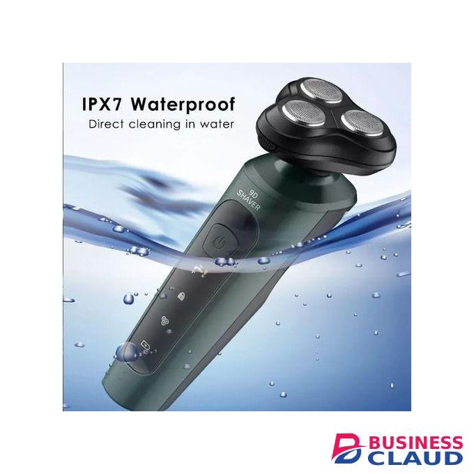 4 In 1 USB Electric Smart Digital Display Washable Multifunctional Shave R-Green