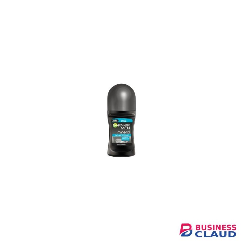 Garnier Mineral Men Cool Roll-on Anti-Perspirant Deodorant, Intensive Protection Against Body Odour & Underarm Wetness, Up to 48 Hours Effect- 50ml