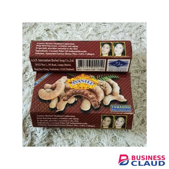 Asantee 2pcs Tamarind And Honey Soap