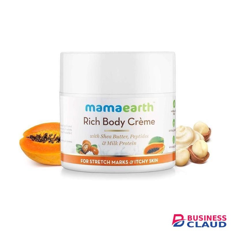 Mama Earth Body Cream for Stretch Marks and Itchy Skin