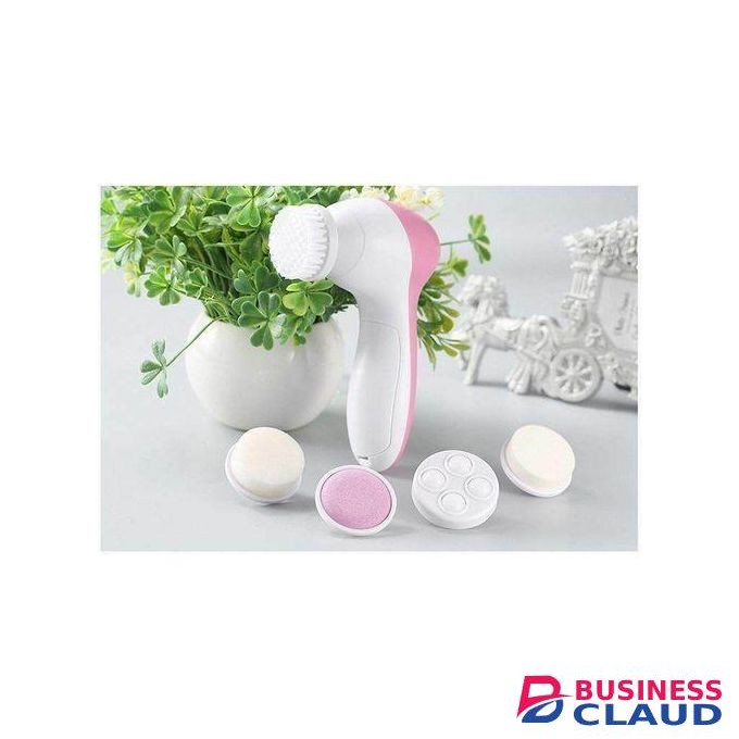 Electric Facial Cleanser Brush Beauty Face Massager 5 In 1.