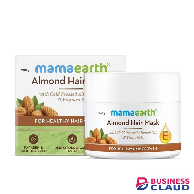 Mama Earth Almond Hair Mask with Cold Pressed Almond Oil & Vitamin E