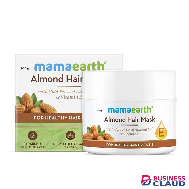 Mama Earth Almond Hair Mask with Cold Pressed Almond Oil & Vitamin E