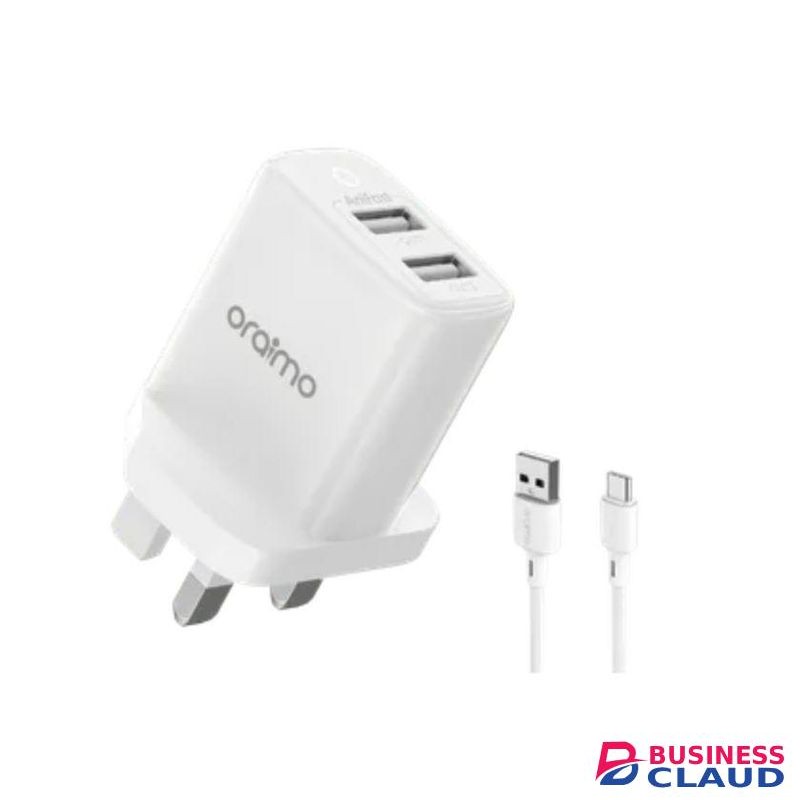 Oraimo Firerfly 2U 12W wall caherger kit