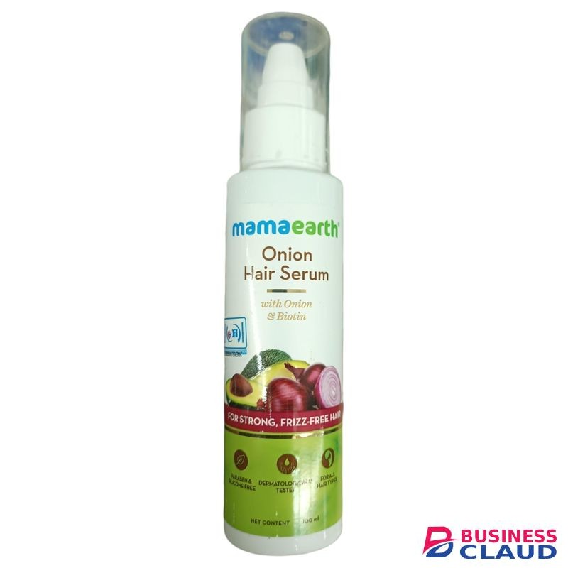 Mama Earth ONION HAIR SERUM With Biotin STRONG FRIZZ-FREE HAIR All Hair Types jm