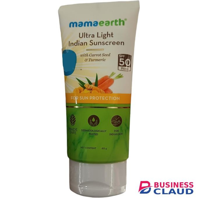 Mama Earth ULTRA LIGHT Sunscreen SPF 50 PA nk