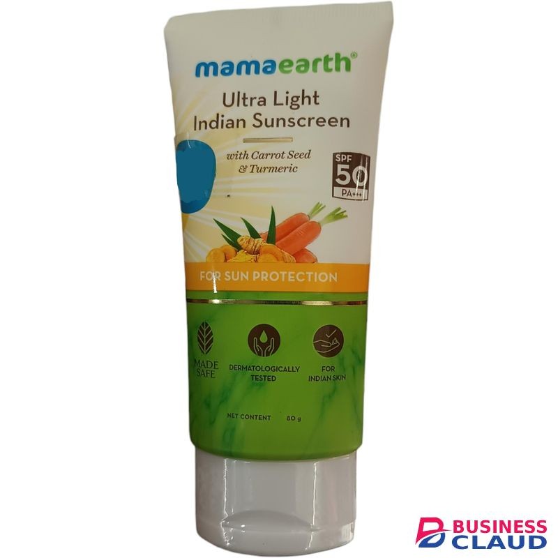 Mama Earth ULTRA LIGHT Sunscreen SPF 50 PA nk