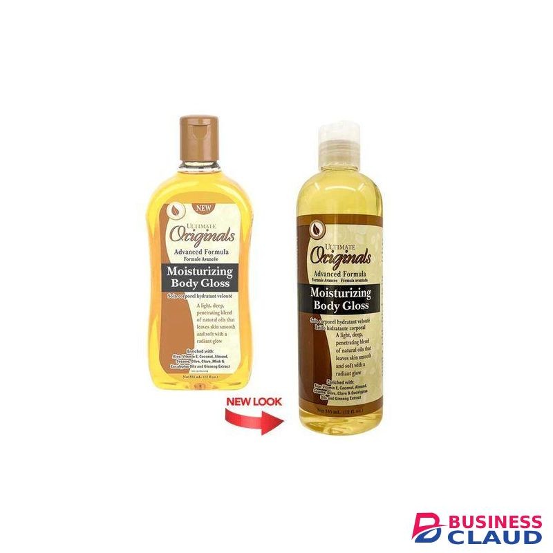 Ultimate Originals Therapy Moisturizing Body Gloss For Dry,dull And Ashy Skin-355mL