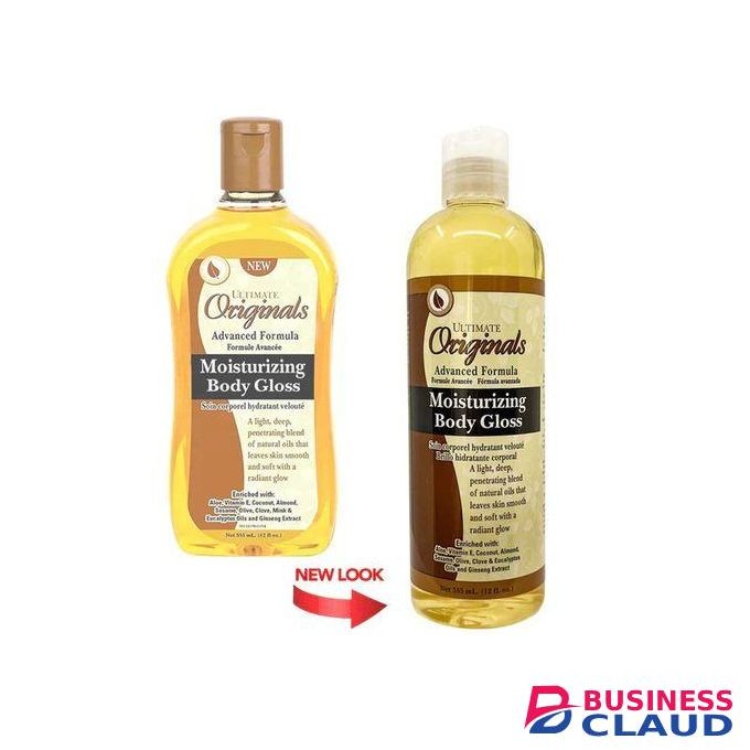 Ultimate Originals Therapy Moisturizing Body Gloss For Dry,dull And Ashy Skin-355mL