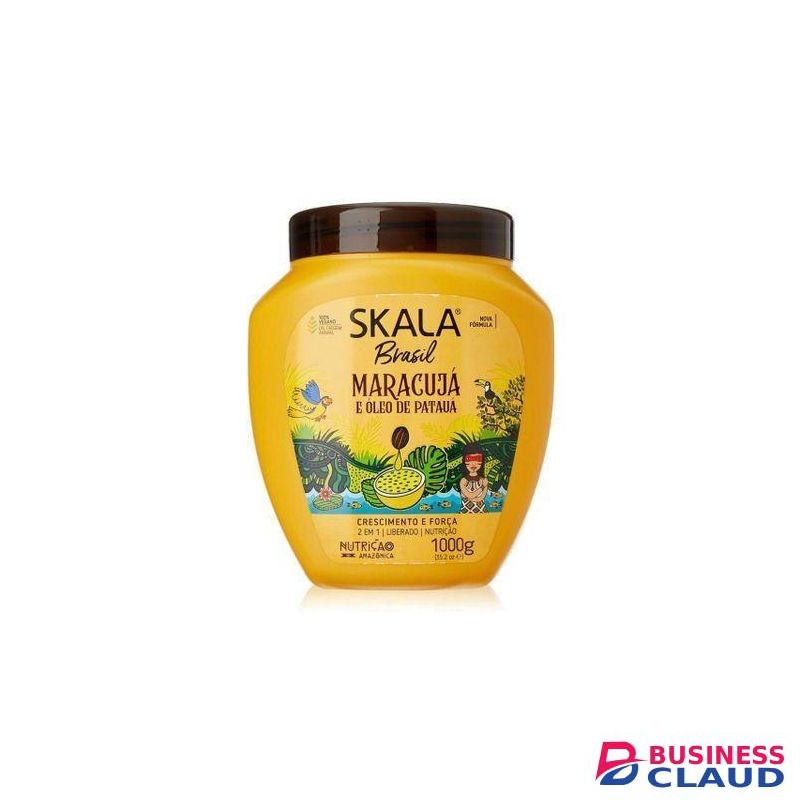 Skala Brasil Maracuja Passion Fruit Hair Treatment Cream & Conditioner.