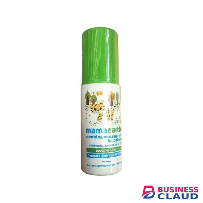 Mama Earth Baby Soothing Massage Oil With Sesame Almond & Jojoba Oil