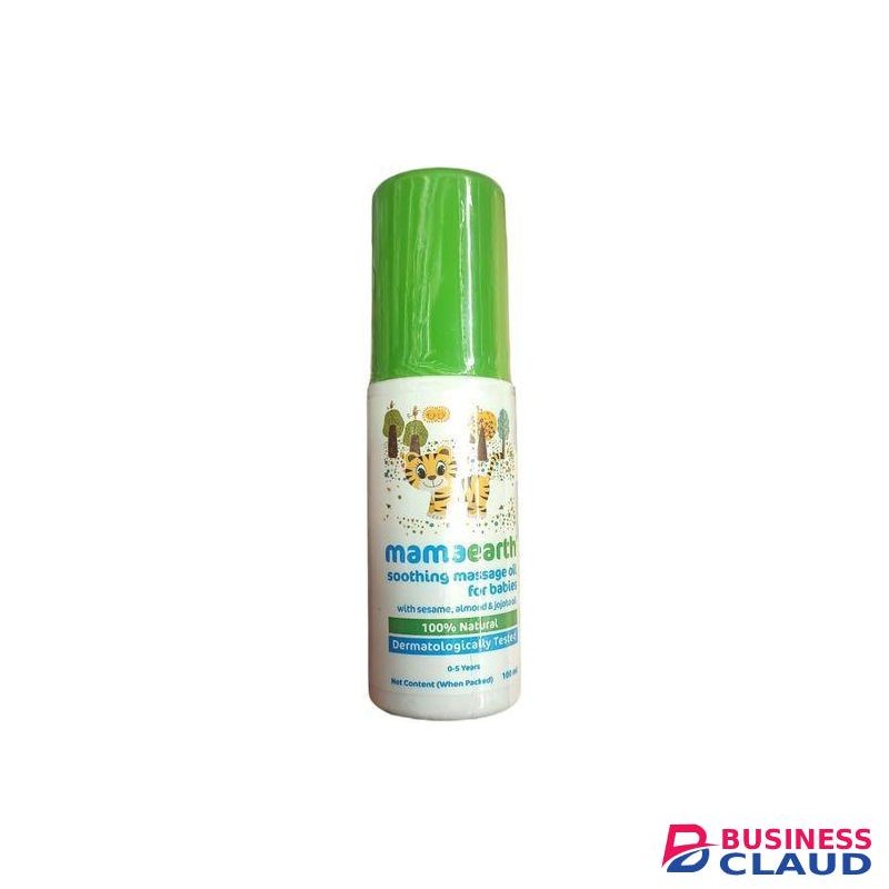 Mama Earth Baby Soothing Massage Oil With Sesame Almond & Jojoba Oil