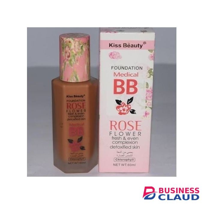 Kiss Beauty Medical BB Rose Flower Liquid Foundation 60ml -03