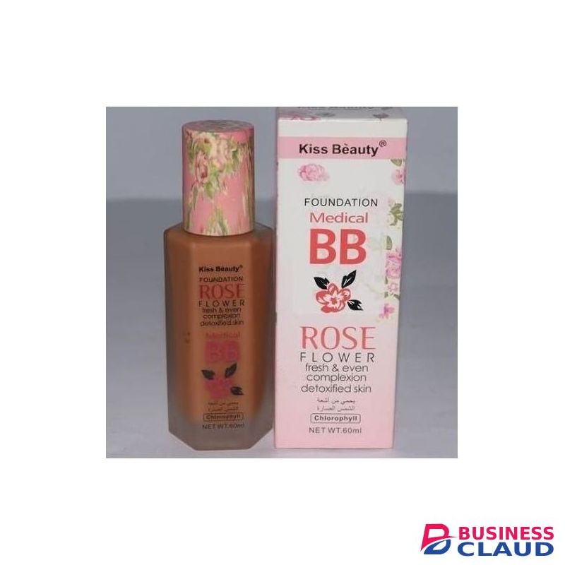 Kiss Beauty Medical BB Rose Flower Liquid Foundation 60ml -03