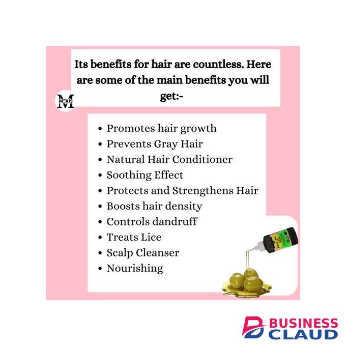 Mekis Amla Oil-Enhances Hair Growth,Long,Strong & Thicker Hair