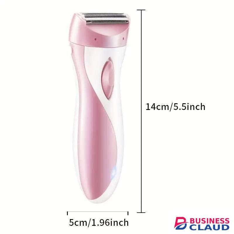 Women's Shaver, Home Full Body USB Electric Hair Removal Device for Face, Armpits, Arms, Bikini Line, Legs and Full Body - Pink