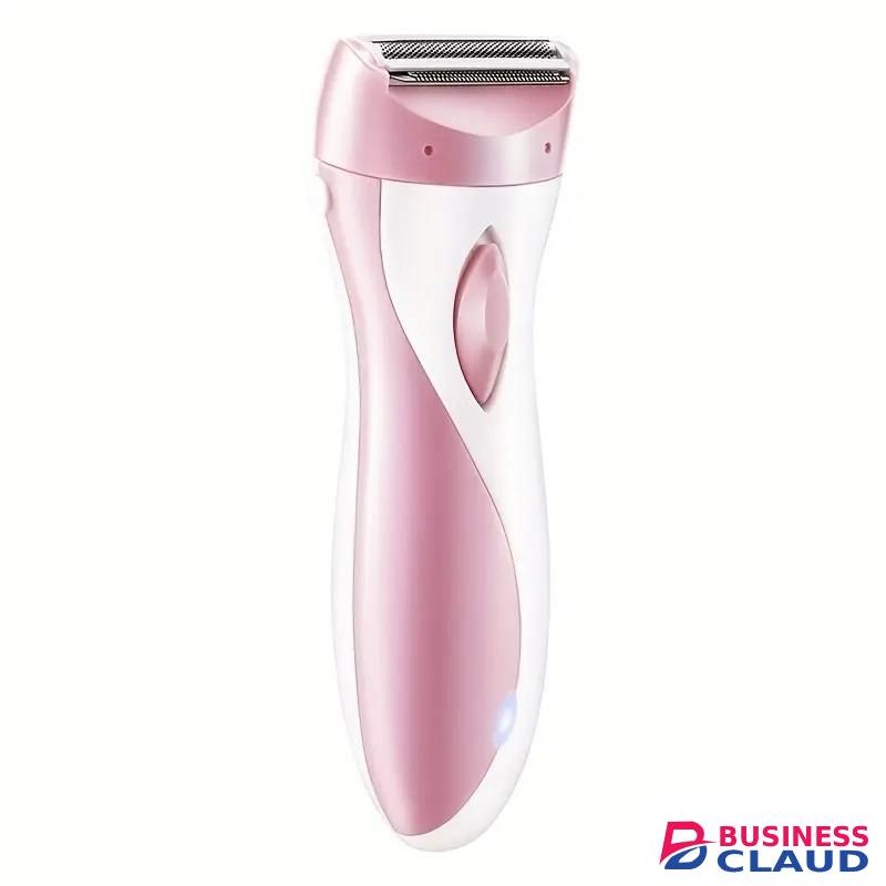 Women's Shaver, Home Full Body USB Electric Hair Removal Device for Face, Armpits, Arms, Bikini Line, Legs and Full Body - Pink