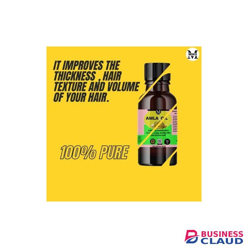 Mekis Amla Oil-30ml,Enhances Hair Growth,Long,Strong &Thicker Hair