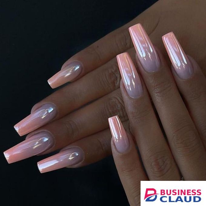 24 pieces of French gold-plated edge starry sparkling mid length nail art pieces, detachable wearable nail