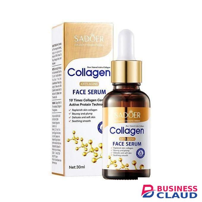 SADOER Anti Aging Collagen Face Cream and Collagen Face Serum, Skin Firming, Brighten Skin Tone