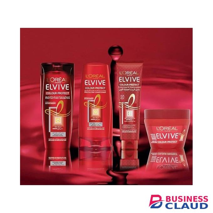 L'Oréal Elvive Colour Protect (UV Filter) Conditioner, with Red Poeny and UV Filter, Nourishes, Revives and Protects, Suitable for Coloured or Higlighted Hair – 400 Ml