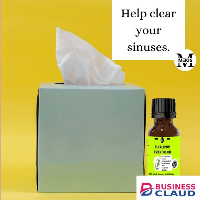 Mekis Eucalyptus Essential Oil- Pure,Combat Brain Fog,AntiDandruff
