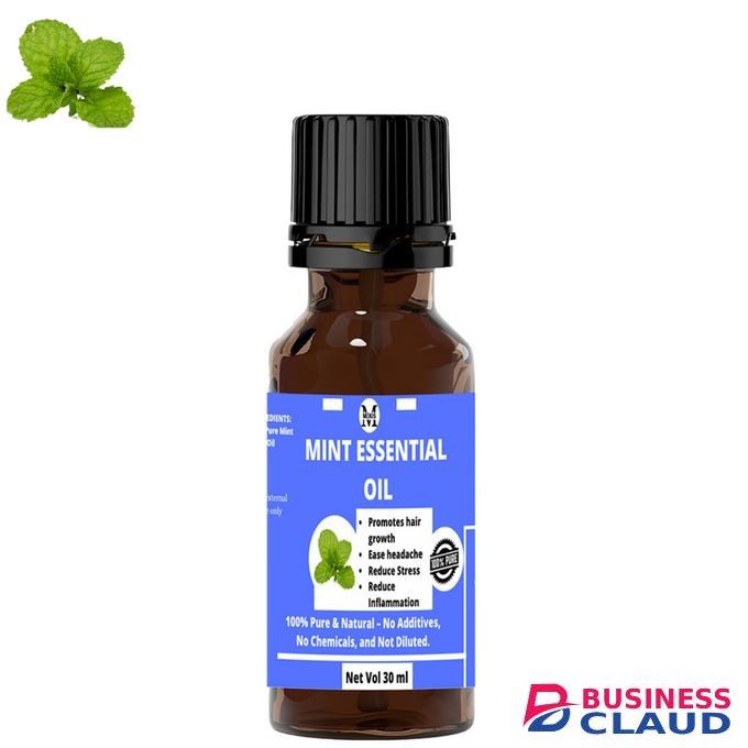 Mekis Mint Essential Oil - Treat Acne,Headache And Strengthen Hair