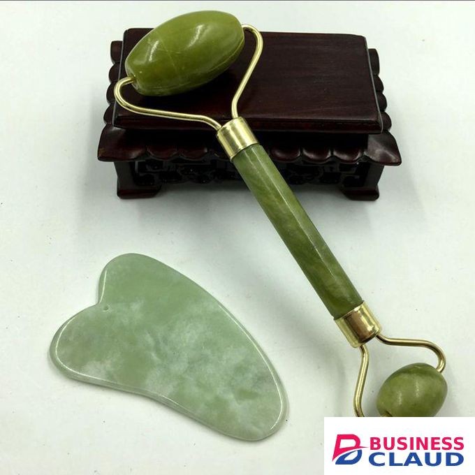 Facial Roller Dual Head Jade Face Lifting Neck Body Skin A