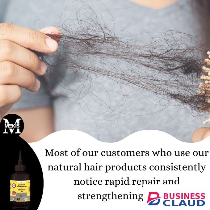 Mekis Jamaican Black Castor & Rosemary Oil–Promotes Hair Growth And Prevent Greying Of Hair