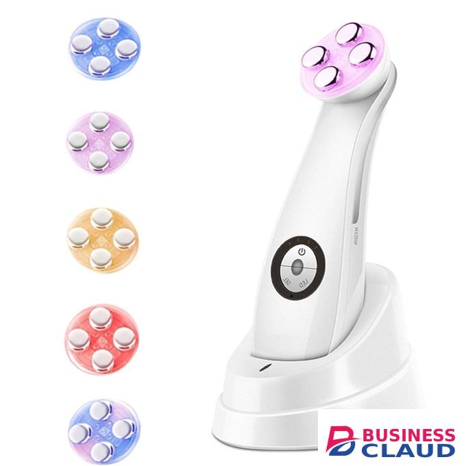 5 IN 1 Beauty Device Facial Import Device EMS Radio Frequency Lifting Firming Photon Rejuvenation Massage Device