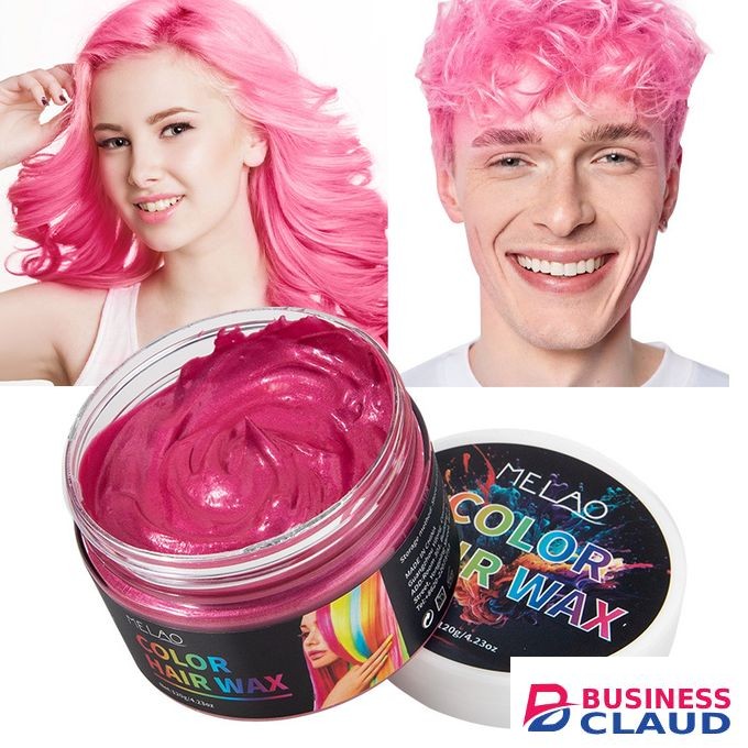 Melao Colored Hair Wax, Long-lasting Styling, Disposable Dyeing Mud, Moisturizing Hair Dye, Hair Gel