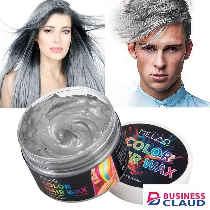Melao Colored Hair Wax, Long-lasting Styling, Disposable Dyeing Mud, Moisturizing Hair Dye, Hair Gel