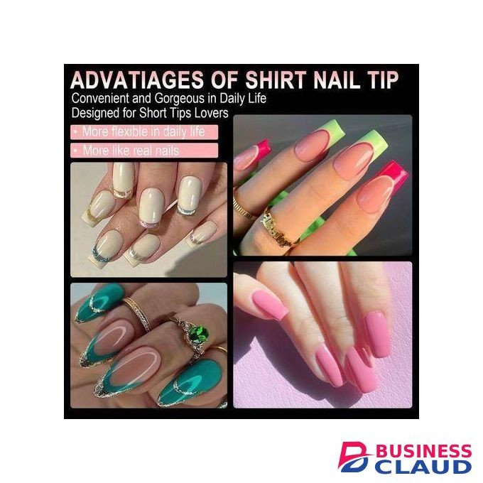 600 Pieces/Box Manicure Nails, False Nail Covers, Manicure Tools, Nail Salon