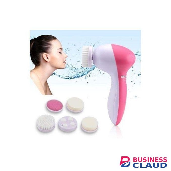 Electric Facial Cleanser Brush 5in 1