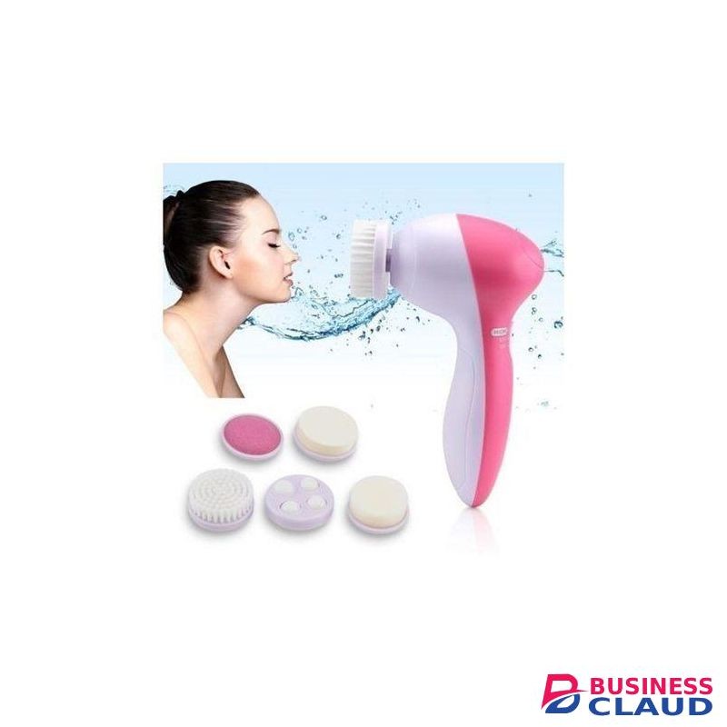 Electric Facial Cleanser Brush 5in 1