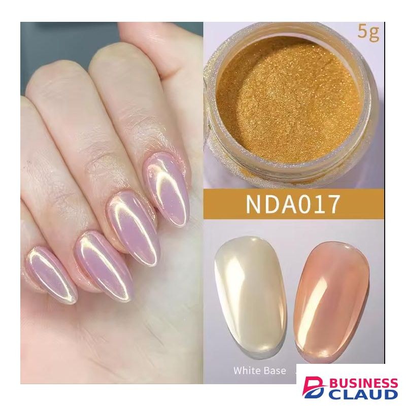 NICOLE DIARY Moonlight Mirror Nail Powder Metallic Effect DIY Nail Decoration