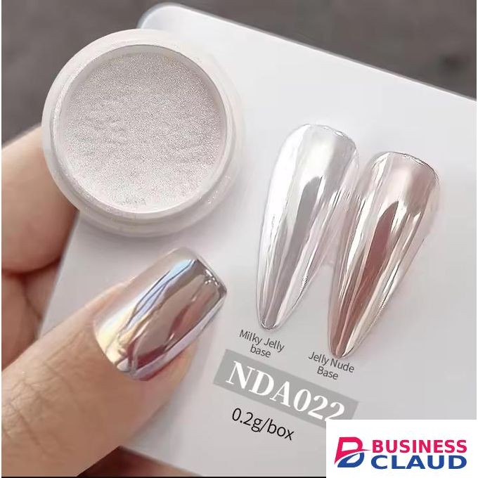 NICOLE DIARY Moonlight Mirror Nail Powder Metallic Effect DIY Nail Decoration