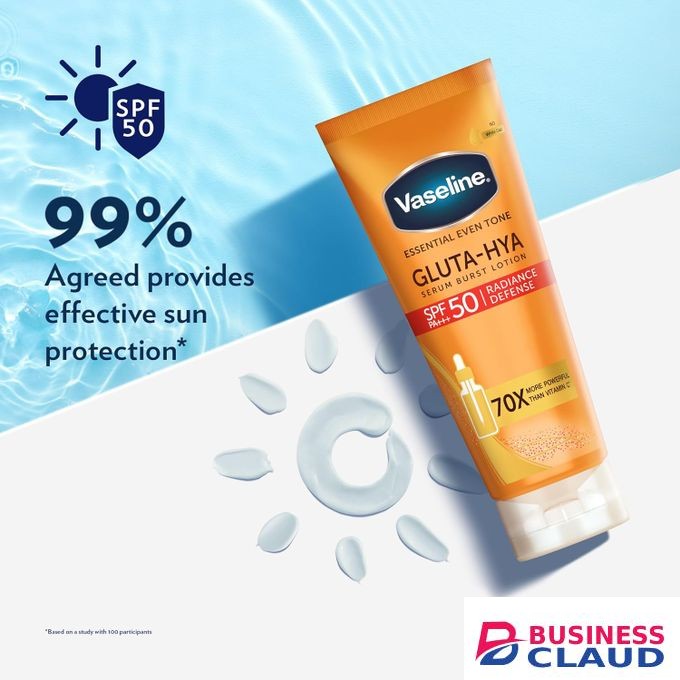 Vaseline Gluta-hya Spf Pa+++50 Serum Burst Lotion 150ml