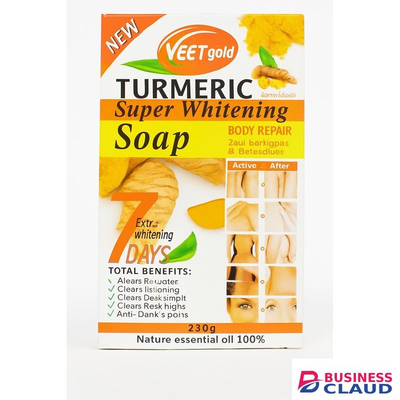 VEET Gold Turmeric Super Whitening Soap – 250g