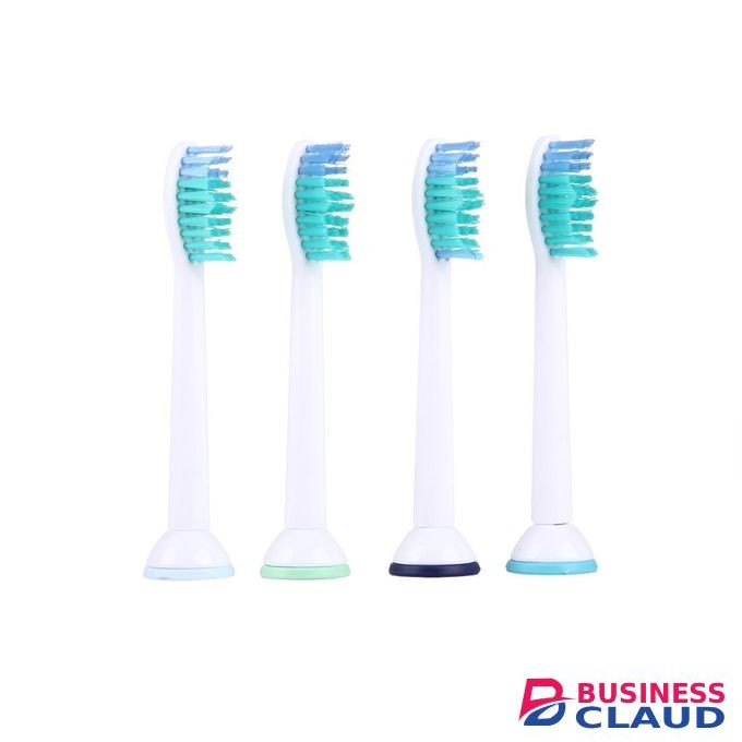 4 PCS Replacement Brush Heads for Philips Electric Toothbrush - White