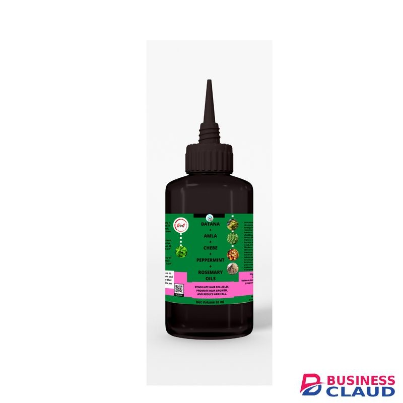 Mekis Batana, Amla, Chebe, Peppermint, and Rosemary oils Blend - Stimulates Hair Growth, Strengthens & Thickens ,Prevents Hair Loss