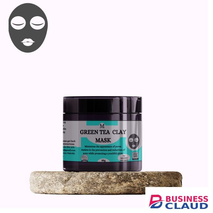 Mekis Green Tea Clay Mask - For minimizing pore appearance,Oil Control, Acne-Fighting Properties, Tightening and Firming