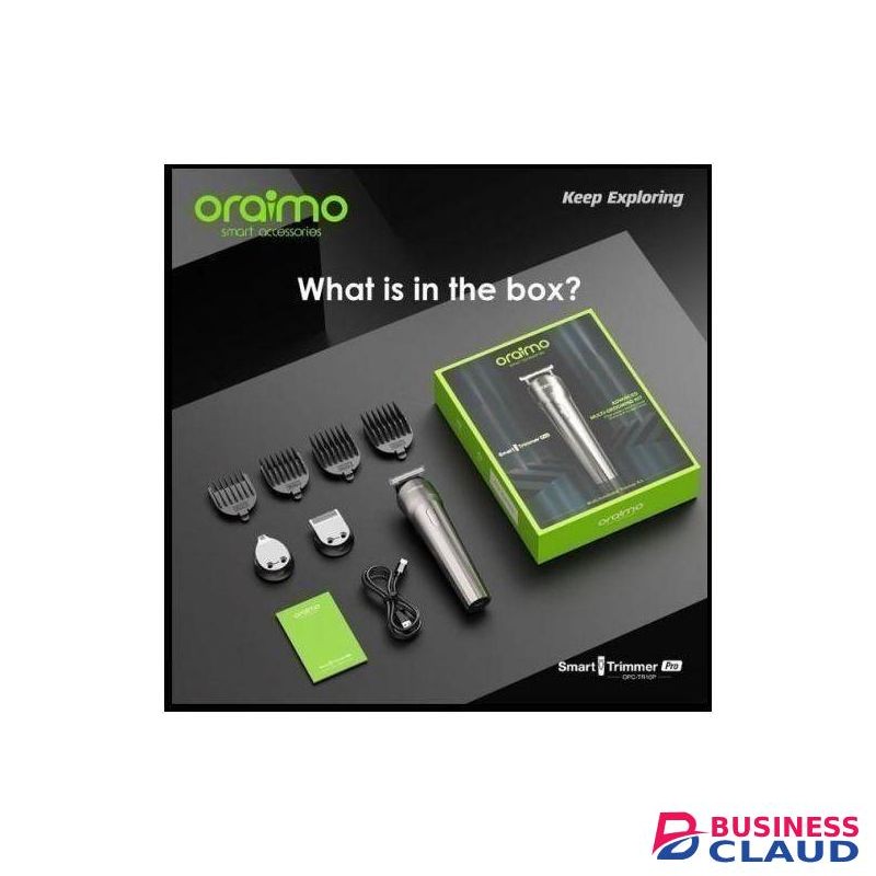 Oraimo OPC-TR10 Shaving Machine – Smart Grooming Tool For Beard, Hair, & Face