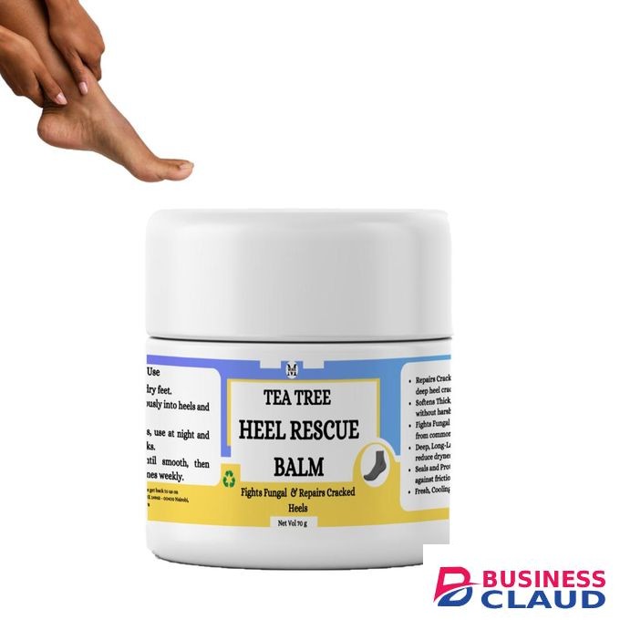 Tea Tree Heel Rescue Balm - Restore Cracked Feet,Fights Fungal & Itchy Foot Problems